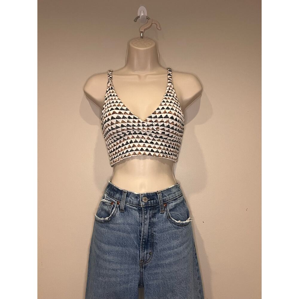 Aztec bralette crop top by UO NWT
